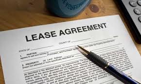 commercial lease agreement - southern california contract law