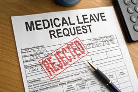 rejected medical leave request - pregnancy disability act
