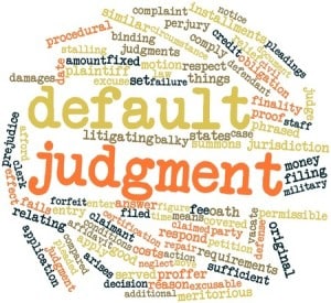 default judgment 2