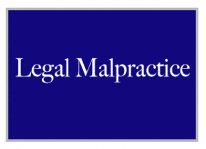 legal malpractice statute of limitations