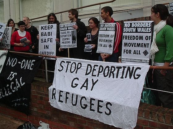 no asylum for abused gay man