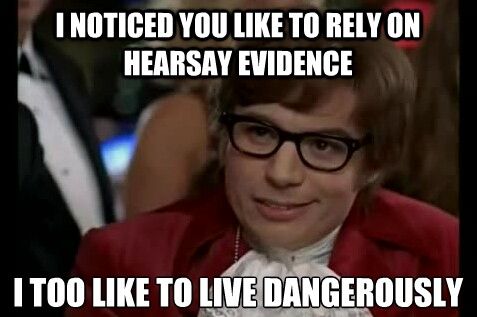 Declaration hearsay evidence