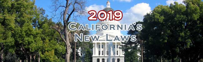 new california laws in 2019